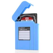 3.5" Mobile Hard Drive Protective Case Storage Case with Marked Label Sleeve