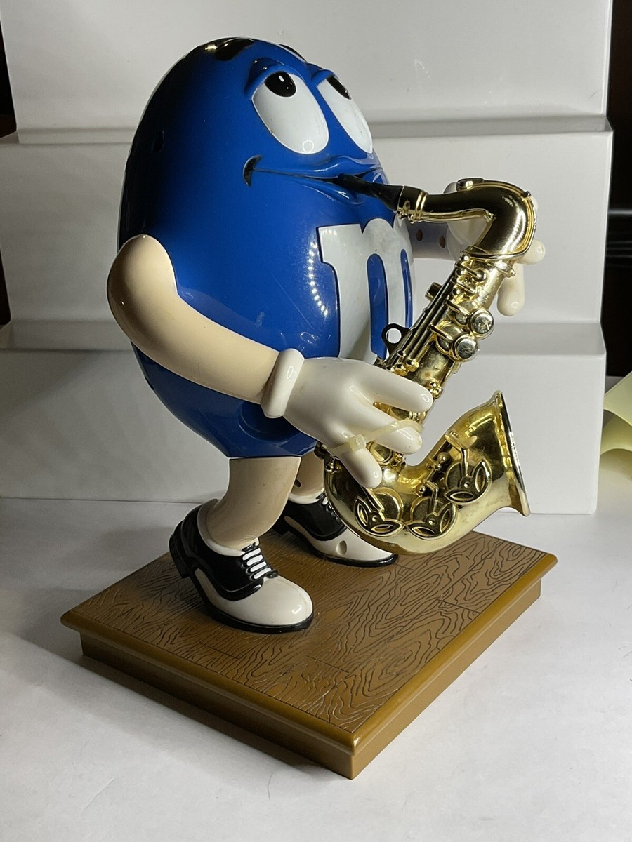 エムアンドエムズ ブルー サックス ディスペンサー アメトイ m&m's エムアンドエムズ ブルー サックス ディスペンサー アメトイ