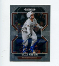 SILAS ARDOIN SIGNED 2022 PANINI PRIZM DRAFT PICKS BASEBALL CARD AUTO