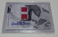 BOB GIBSON 2016 PANINI DIAMOND KINGS GAME USED DUAL JERSEY AUTO 3/5 SIGNED CARD 