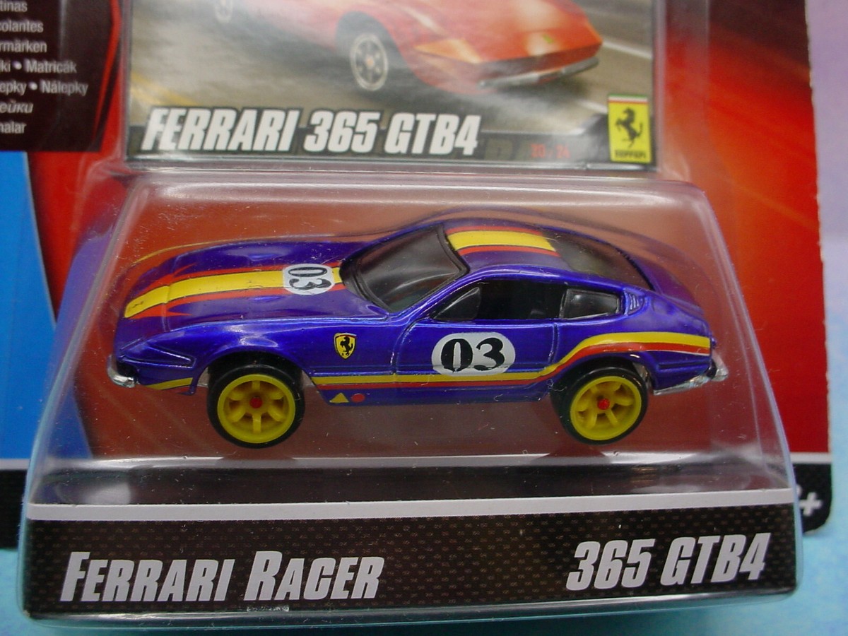 FERRARI RACER Hot Wheels FERRARI 365 GTB4 ∞ blue; yellow co