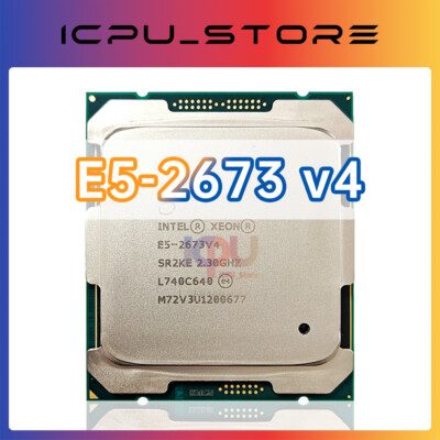 Intel Xeon E5-2673v4 SR2KE 2.3GHz 20Cores 135W LGA2011-3 CPU Processor