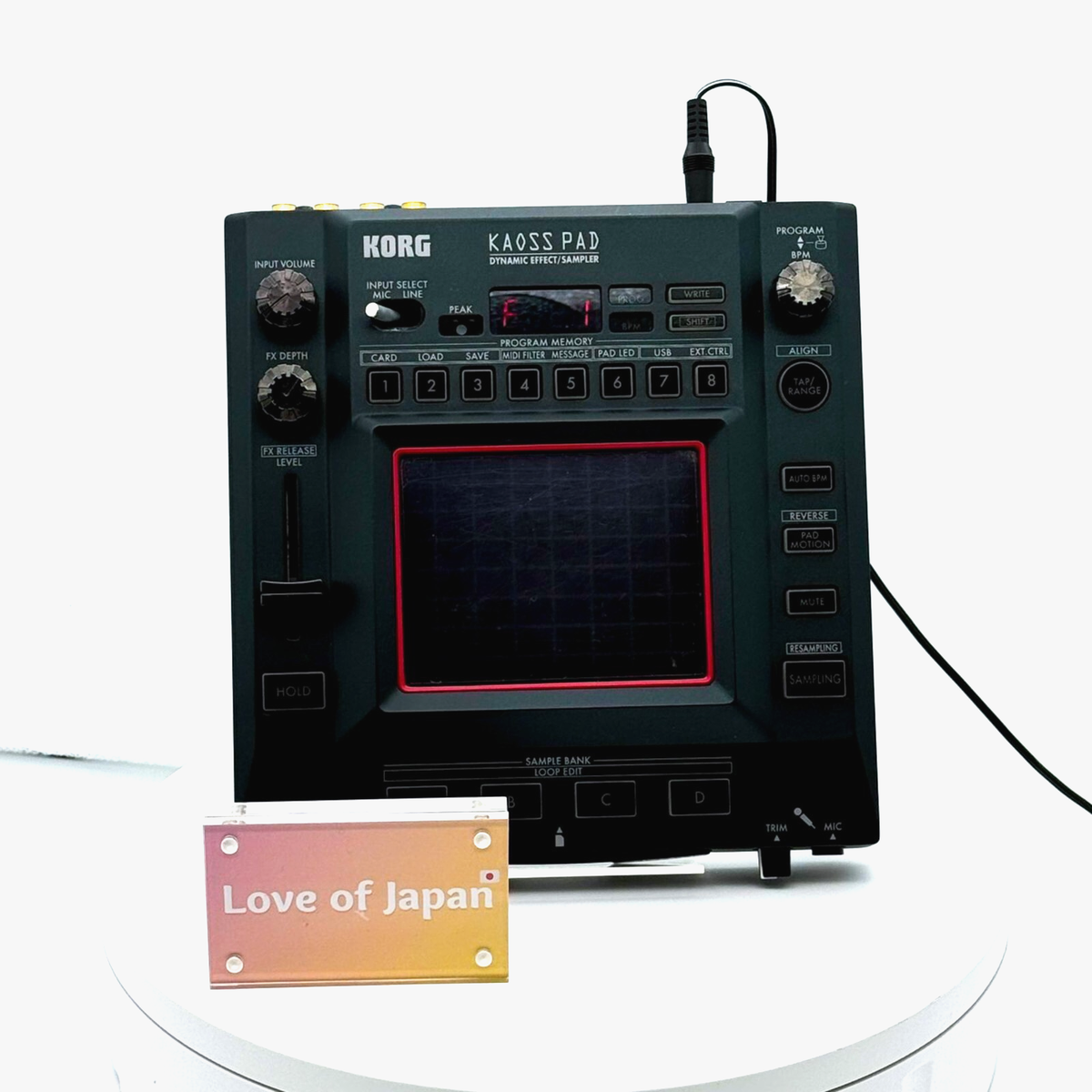 KORG KAOSS PAD KP3 KP-3 Dynamic Effect Sampler Sequencer w