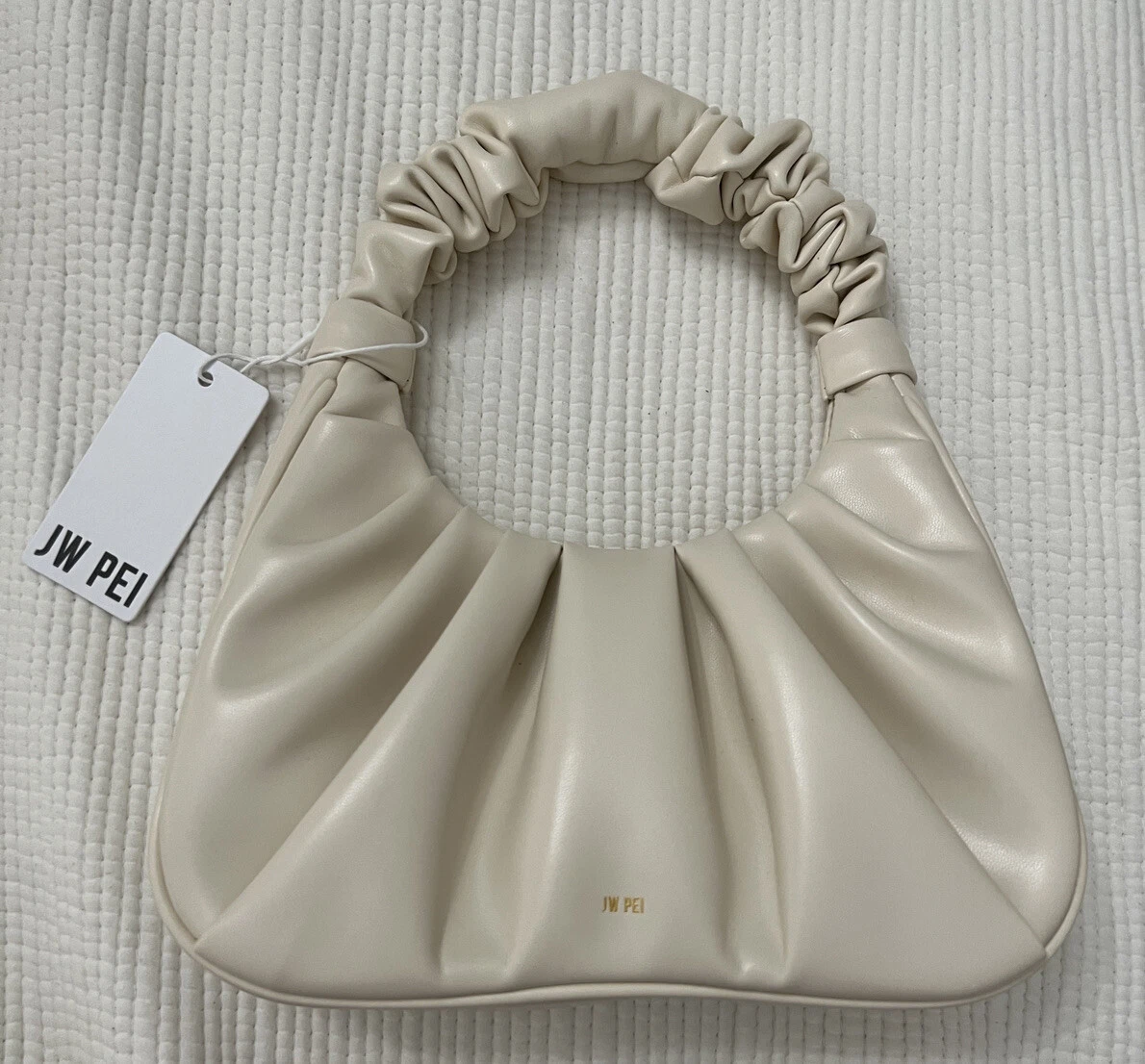 NWT JW PEI Cream Vegan Leather Gabbi Bag