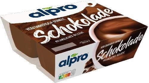 Alpro Soya H-Dessert dunkle Schokolade 4x125g