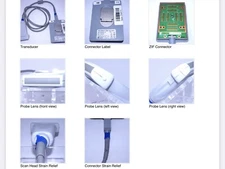 SONOSITE L38/10.5 MHz ULTRASOUND MICROMAXX LINEAR TRANSDUCER SCANNER L38e PROBE