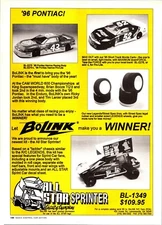 Bolink RC All Star Sprinter Print Ad Wall Decor Ephemera Lot of 2
