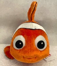 Disney Store Finding Nemo Plush 9  BNWT Authentic Pixar Soft Orange Clownfish