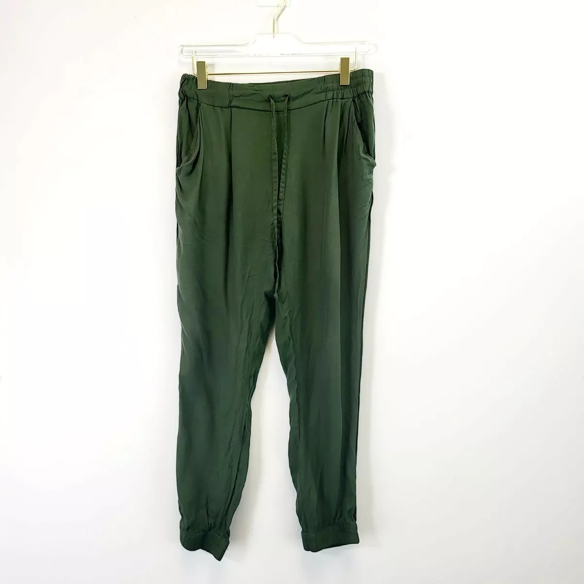 TALULA Jogger Trouser Pants MEDIUM Womens Drawstring Loose Relaxed