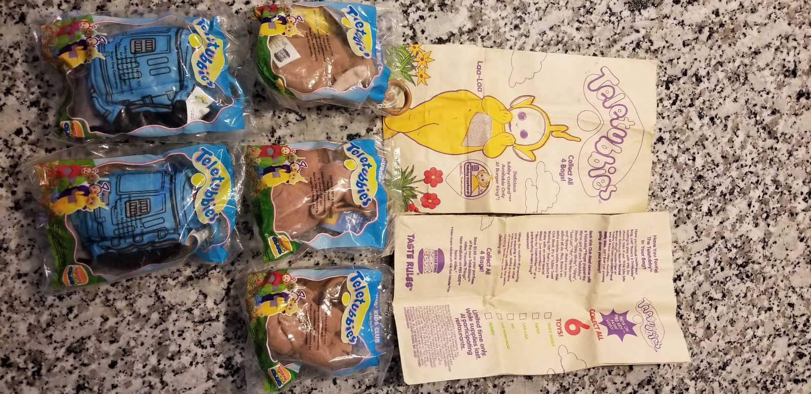 burger king teletubbies toys