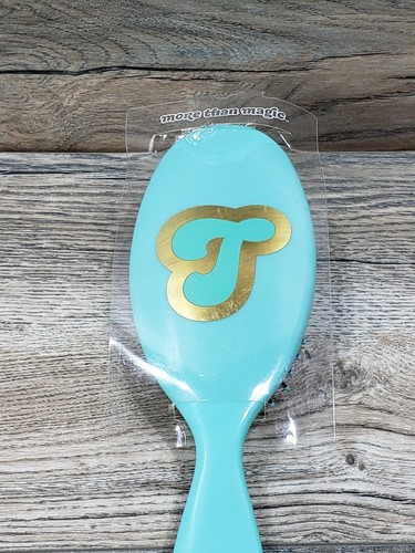 More Than Magic Monogram T Teal 9" Hair Brush - 第 5/5 張圖片