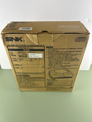 NEO GEO CDZ Console System Boxed CD-T02 Tested SNK NTSC-J From