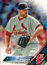 2016 Topps Baseball #106 - Jordan Walden - St. Louis Cardinals  16-726