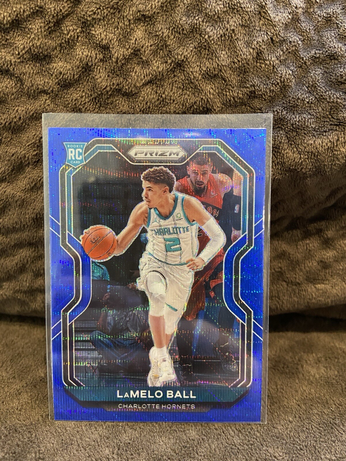 2020 Lamelo Ball Prizm Blue Wave Rookie #278