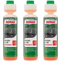 3 X Sonax Klarsicht 1:100 Konzentrat 250Ml Wischwasserzusatz Scheibenreiniger
