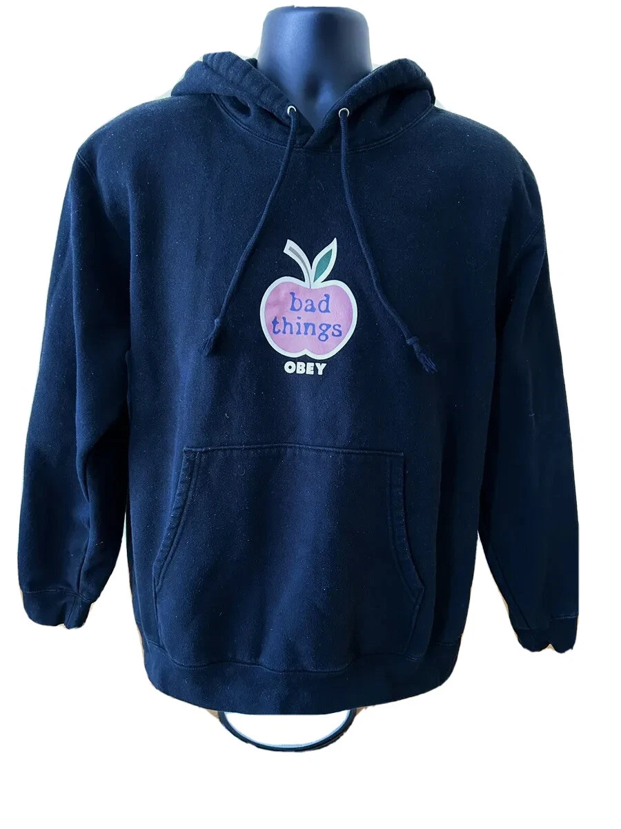 Obey bad things hoodie clearance