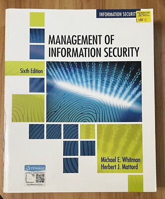 MindTap Course/Management of Information Security-College Textbook-IT