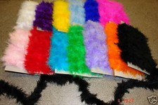 MARABOU Feather fur  STRING Swansdown Soft Trimming Trim MORE 10 Colours