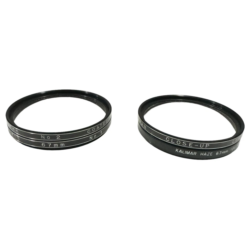 Vivitar Series 2 Lenses 67mm Close Up Lens And 67 mm Kalimar Haze Lens Set Of 2 - Image 2 of 4