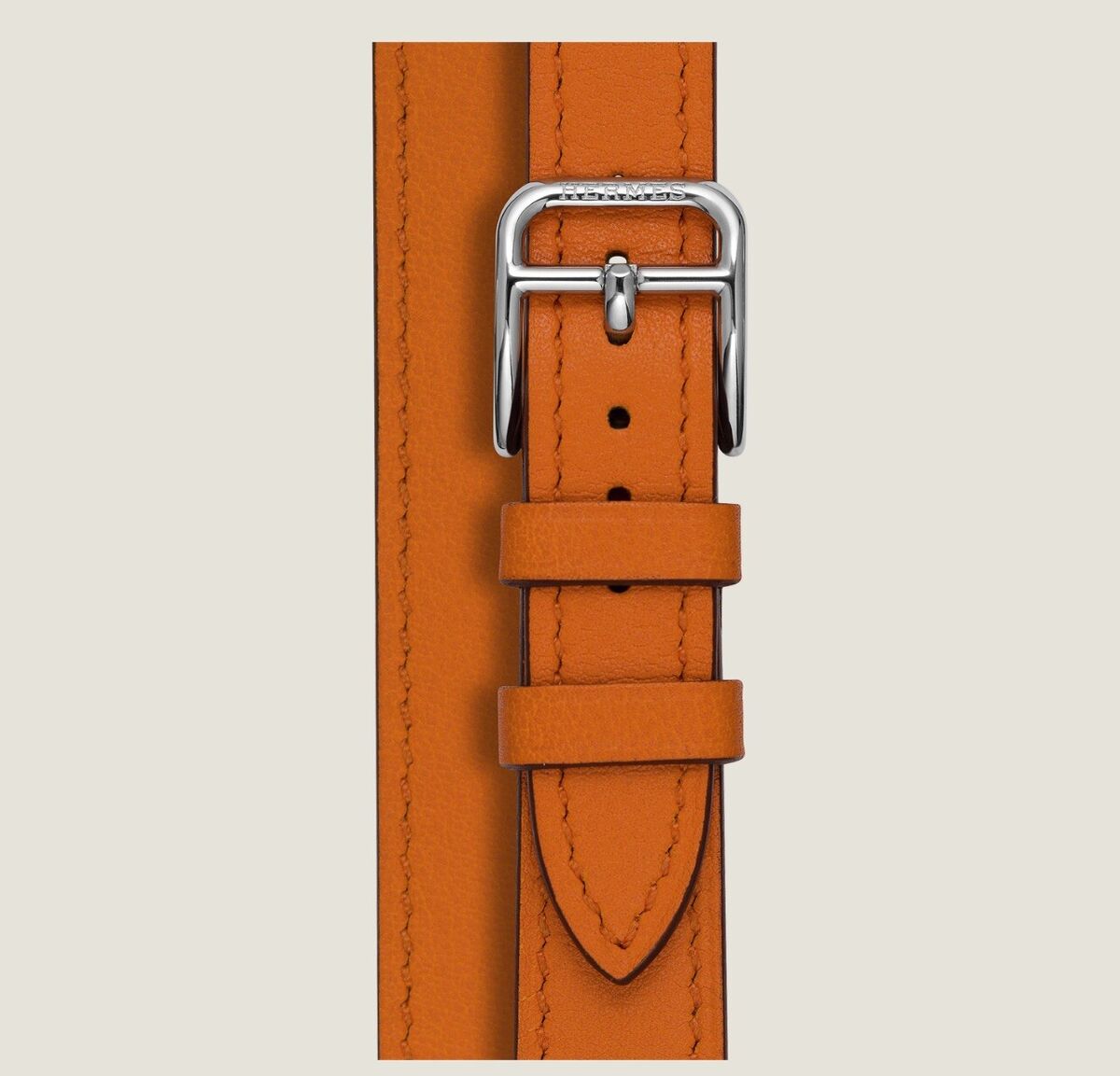 Hermes Heure H Mini model 25 mm Double Tour Watch strap Hermes Heure H Mini model 25 mm Double Tour Watch strap