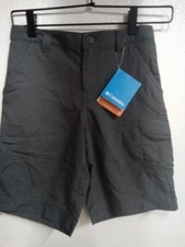 COLUMBIA OMNI SHADE Boys Shorts Size S 8 Cargo 6D3C