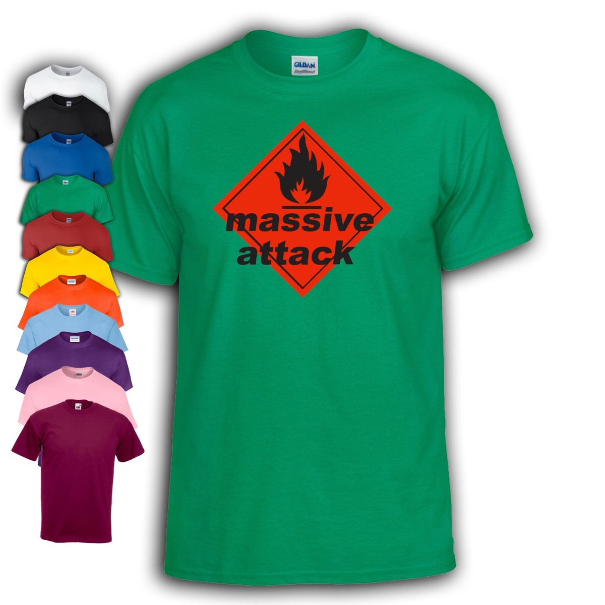 Massive Attack TShirt | Blue Lines | Bristol | Trip Hop | Rap