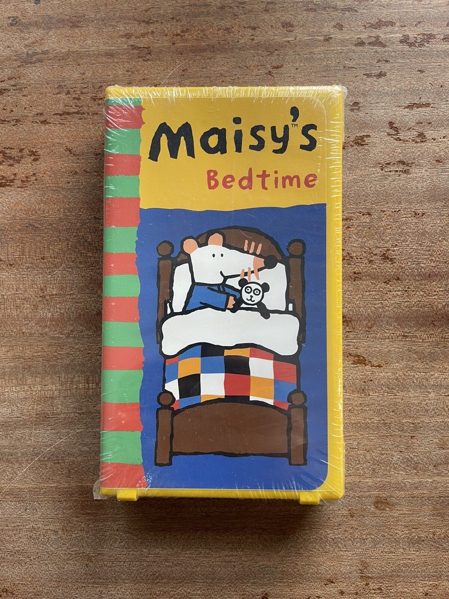 Maisy's Bedtime VHS Animated Clamshell Learning Kids New Wrapped