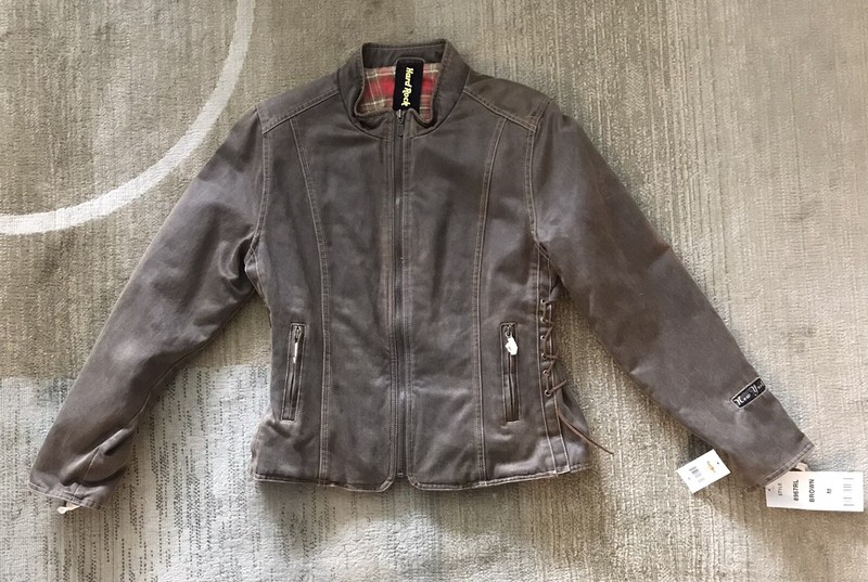 Hard Rock Café New York jacket new with tags ladies size Medium Msrp $130