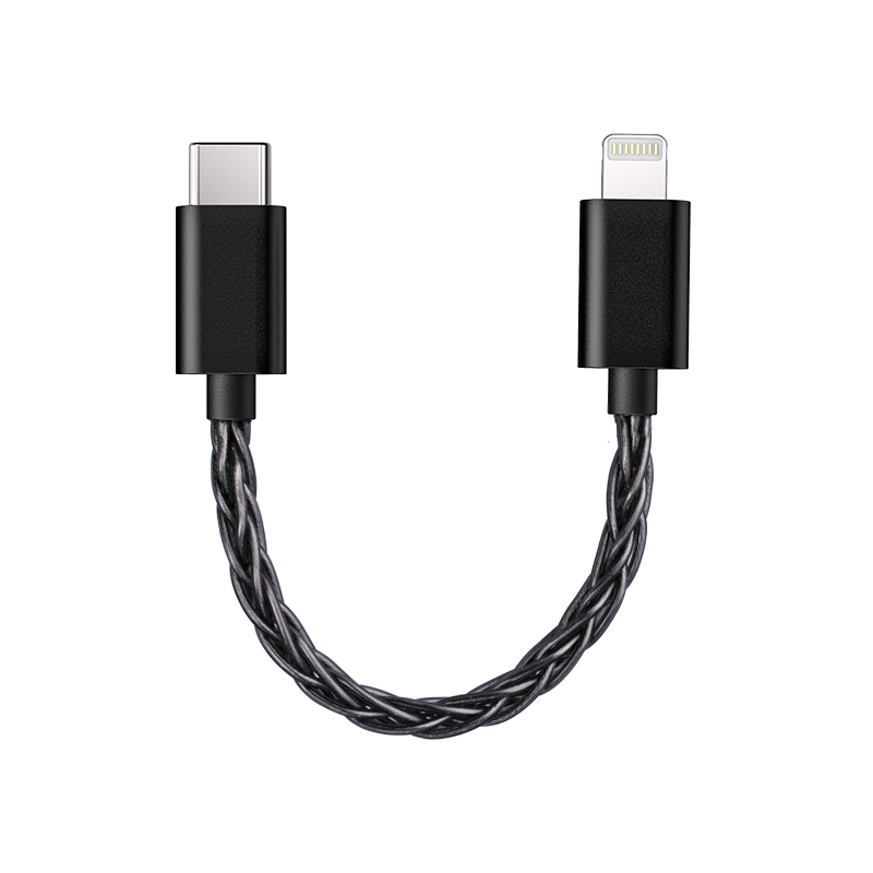 10cm LT-LT2 Type-C to Lightning Cable for Fiio BTR3K BTR15 BTR7 Q7 K11 Q15-image