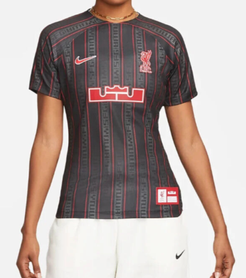 LeBron x Liverpool FC Women's Nike Dri-FIT Stadium Soccer Jersey