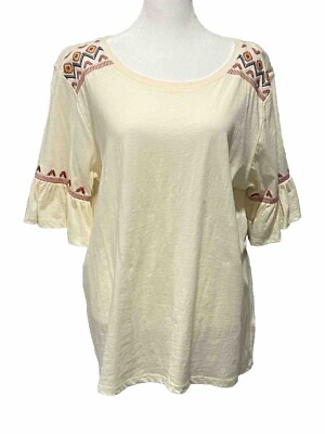 Lee Rider Effortless Style ladies XL embroidered tee