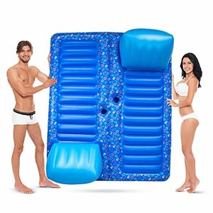 detalles de 2 persona piscina diversion grande lago flotadores para adultos fiesta flotadores para piscina nuevo ver titulo original