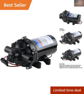 #ad #ad Corrosion Resistant 12V Pump 5.5 GPM for Agricultural Spraying Needs $266.99