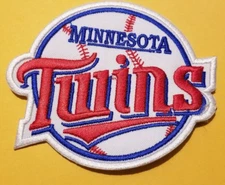Minnesota Twins Embroidered Sports Patch approx. 3 x 3.5"