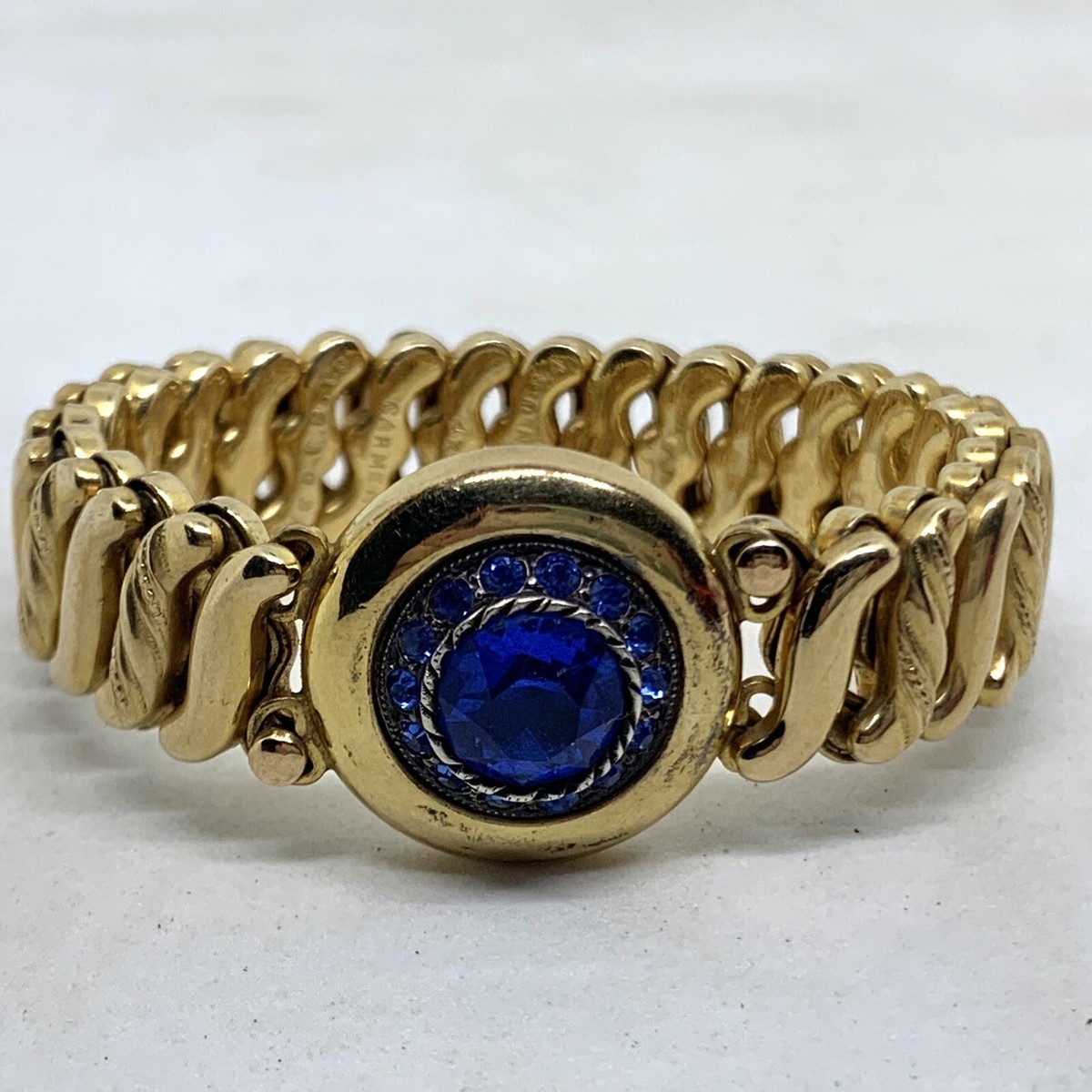 Vintage Carmen Sweetheart Expansion Bracelet The DFB Co Gold