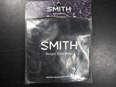 Smith Optics Boogie Regulator Goggle Bungee Strap Black  - BGSTRAPBV2-BK