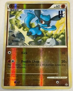 Riolu 60/95 Unleashed Reverse Holo Pokémon Card