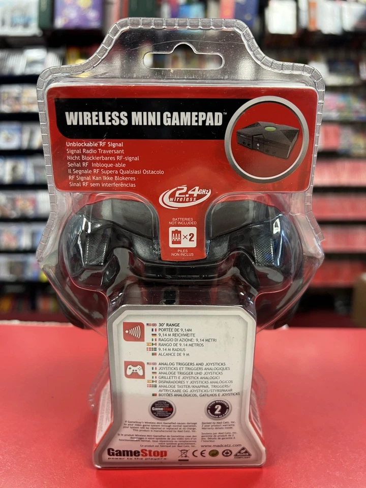 Gamestop Microsoft XBOX Original Wireless Mini  Controller Pro Red L🅾️🅾️K 🔥 - Image 2 of 4