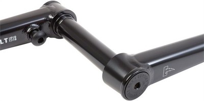 Odyssey Thunderbolt Crankset - 170mm, Left Hand Drive, Rust Proof Black