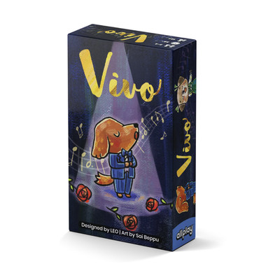 Vivo Trick Taking Card Game Allplay DL25027 Board Small Pocket Family Tiny Box