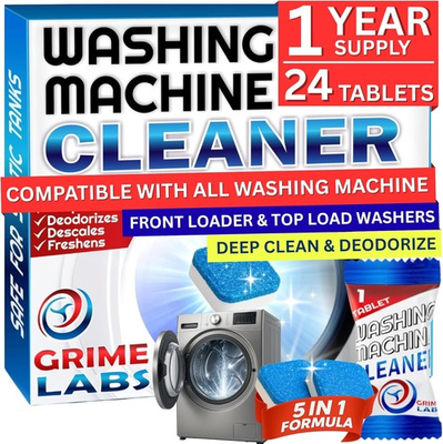 #ad Washing Machine Cleaner Tablets Penetrating Deep Clean Washer Cleaner Tablets $16.92
