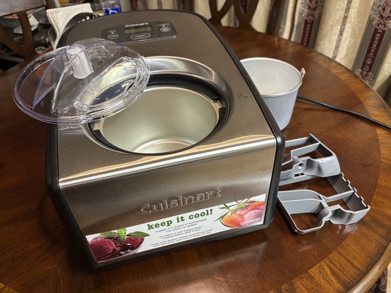 Cuisinart ICE-100 1.5qt Ice Cream & Gelato Maker Stainless Steel [TESTED]