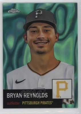 2022 Chrome Platinum Anniversary Aqua Lava Refractor /299 Bryan Reynolds 04yc