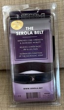 NEW SEROLA Biomechanics Sacroiliac Belt MEDIUM M 34" - 40" Hip Back Support