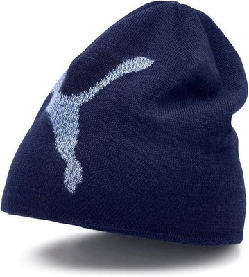 Puma Beanie Mütze Erwachsene Unisex Katze Logo 022330 04