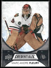 2021-22 Upper Deck Credentials #44 Marc-Andre Fleury