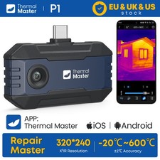 P1 Thermal Imaging Camera,-4 -1112 ,320 240 IR Camera for IOS Android,15 Zoom