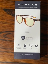 GUNNAR - Rush Computer Glasses with Blue Light Reduction , Amber Lenses