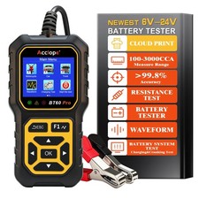 BT60 Pro Car Battery Tester, Digital Analyzer with Cloud Printing, ... Fast Ship