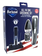 BL Barbasol All-In-One Grooming Set 7 Piece Battery Powered